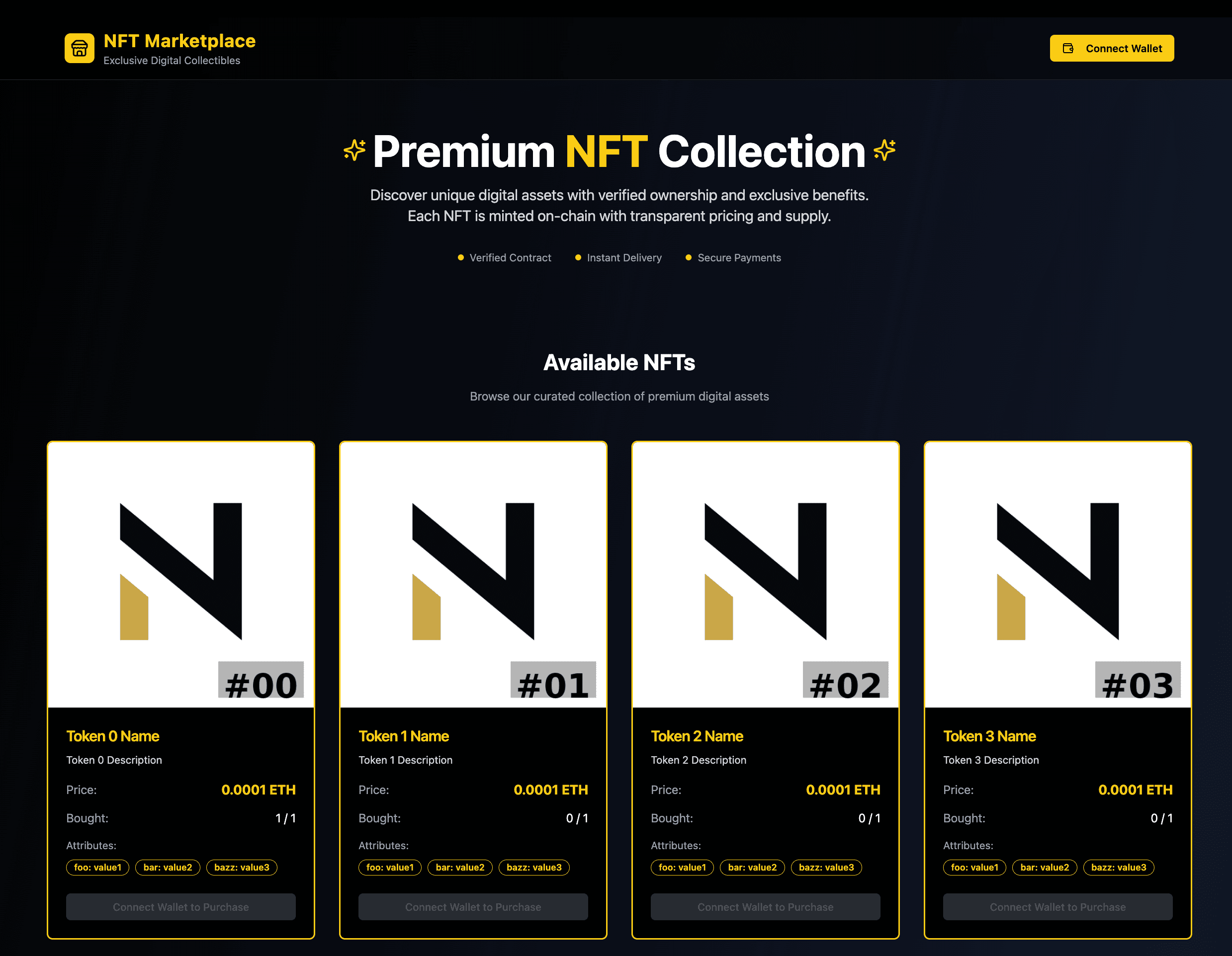 Thirdweb Demo Website